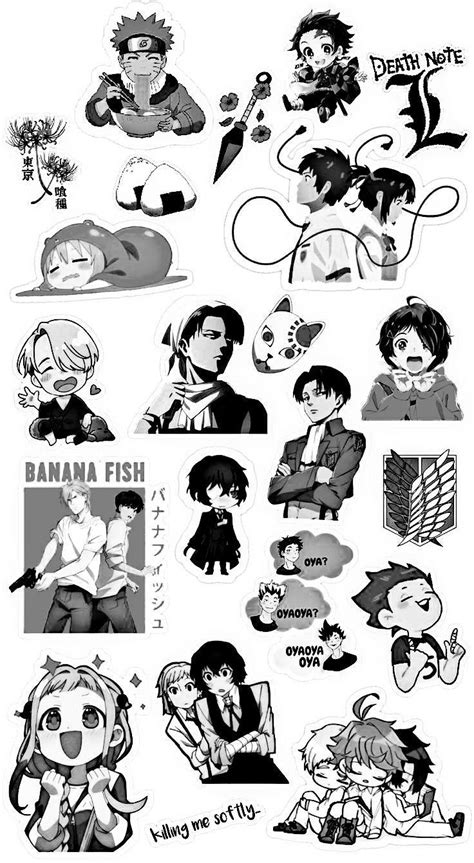 Anime Stickers, Printable Stickers, Cute Stickers, Sticker Printer, Logo Sticker, Itachi Uchiha ...