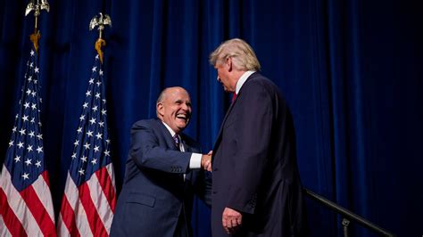 For Rudy Giuliani, Embrace of Donald Trump Puts Legacy at Risk - The New York Times