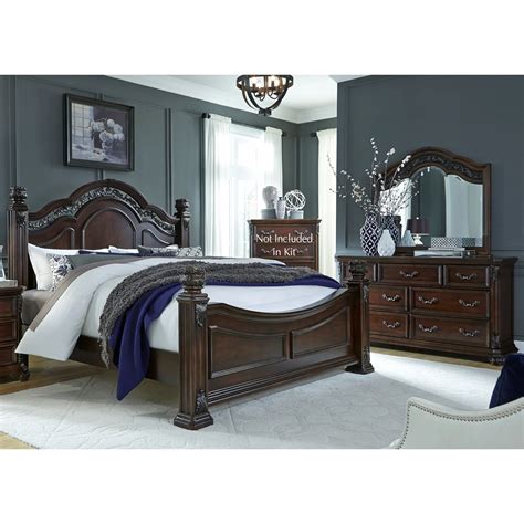 Liberty Furniture Messina Estates Bedroom 737-BR-KPSDM King Bedroom Group | Schewels Home ...