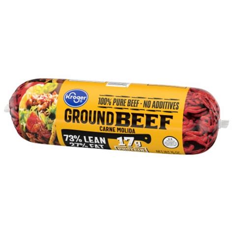 Kroger® Ground Beef 73/27, 1 lb - Kroger