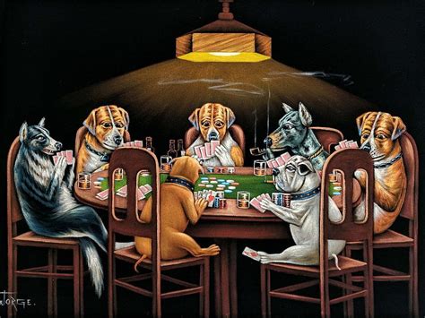 Discover 59+ dogs playing poker wallpaper super hot - in.cdgdbentre