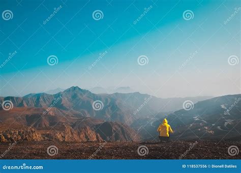 Jebel Jais Hiking Trails Tourist Information Board With Trails Map And ...