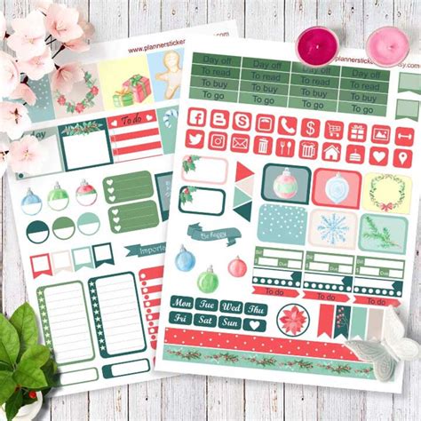 MINI Happy Planner Stickers Printable Planner Stickers - Etsy