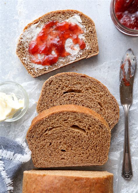 100% Whole Wheat Bread - Completely Delicious