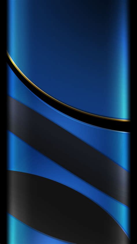 Black 236, blue, designs, gold, HD phone wallpaper | Peakpx