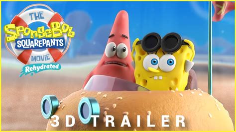 3D Recreation Trailer - The SpongeBob SquarePants Movie Rehydrated - YouTube