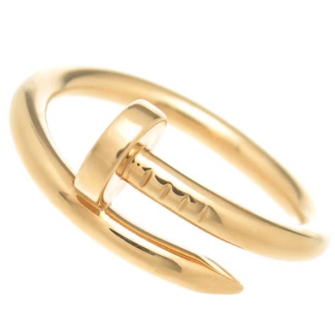 Cartier Juste Un Clou Gold Nail Ring at 1stdibs