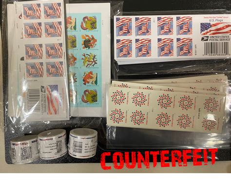 Counterfeit Stamps on the Rise in U.S.