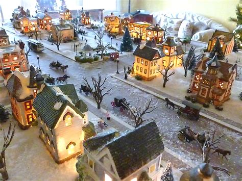 ho scale christmas village | From The Roof Tops on January 2nd Winter ...