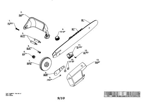 craftsman 16 36cc chainsaw parts diagram - Chicfer