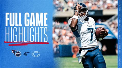 Titans vs. Bears Highlights Preseason Week 1 | Full Game Highlights