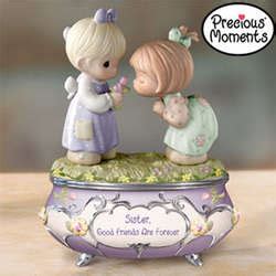 Precious Moments Sisters Are Forever Music Box - FindGift.com