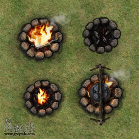 Campfires by greytale.deviantart.com on @DeviantArt | Dungeons and dragons homebrew, Dungeons ...