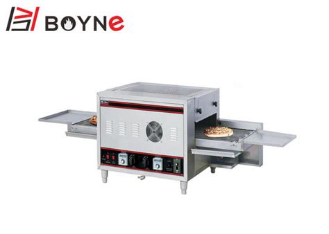 8 Burner Gas Conveyor Pizza Oven , Countertop Commercial Conveyor Belt Pizza Oven