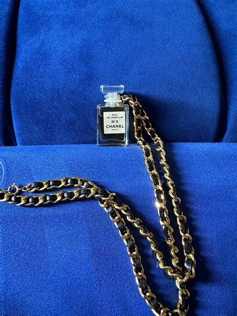 chanel necklace perfume on Carousell