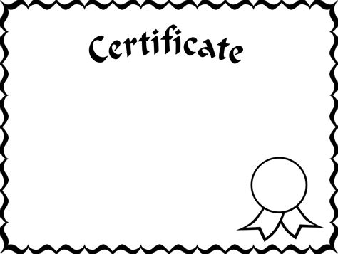 Black Certificate Border - ClipArt Best