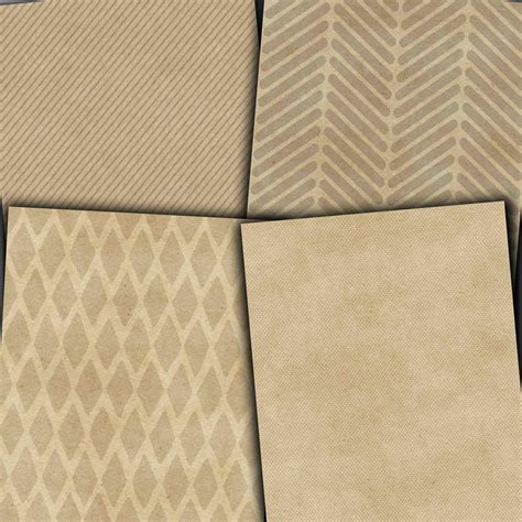 Kraft Paper Texture Kraft Scrapbook Paper Digital Kraft - Etsy