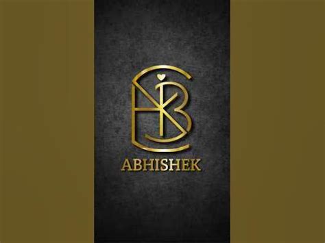 ABHISHEK Signature | Logo - YouTube