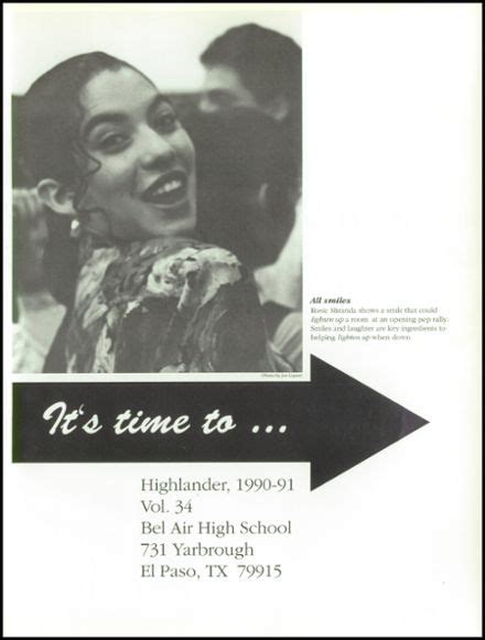 Explore 1991 Bel Air High School Yearbook, El Paso TX - Classmates