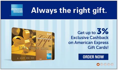 Amex gift cards 3% cash back via TopCashBack