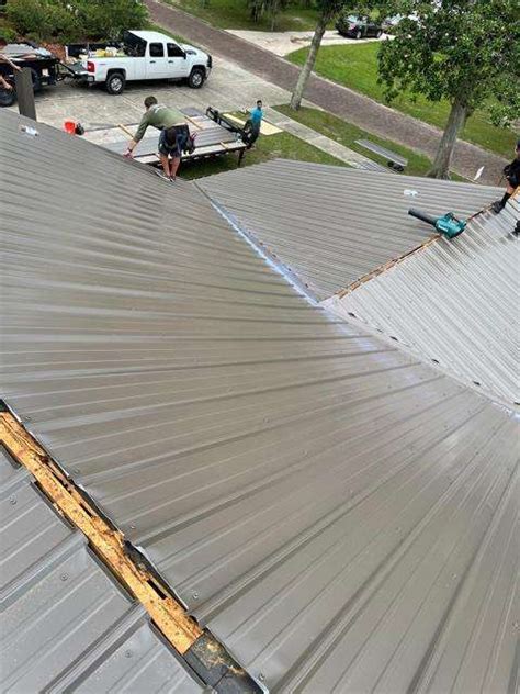 Burnished Slate Metal Roofing Panels