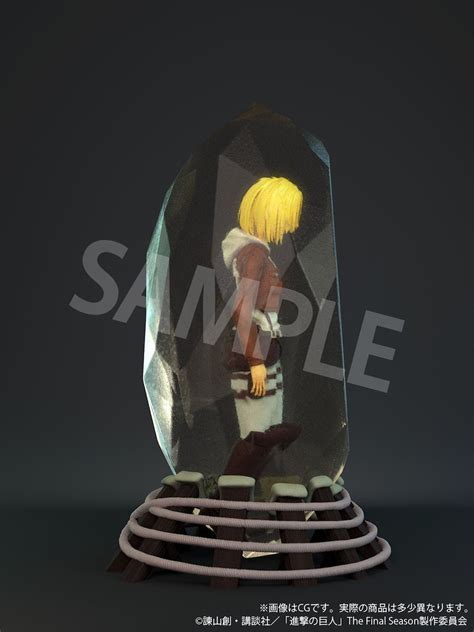 Attack on Titan Annie Leonhart: Crystal Ver. Full Color 3D Crystal ...