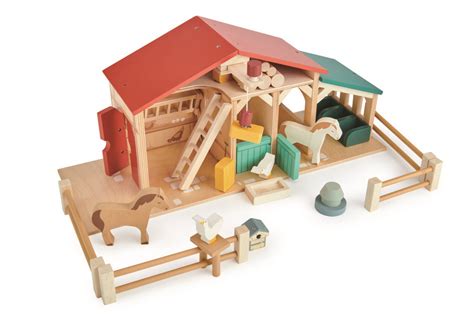 Wooden Farm Set