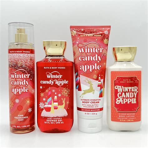 Bath and Body Works Winter Candy Apple 8oz Fine Nepal | Ubuy