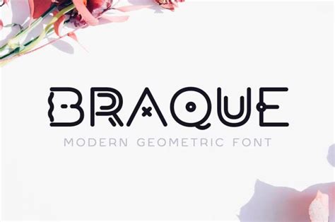 35+ Best Geometric Fonts (Free & Paid) - The Designest