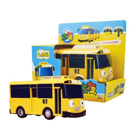 TAYO Little Bus Model Cars Kids Miniature Toys Plastic Cartoon CITO GANI LANI NURI PAT ROGI bus ...