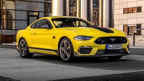 2021 Ford Mustang Mach 1 Revealed For Europe With Less Power