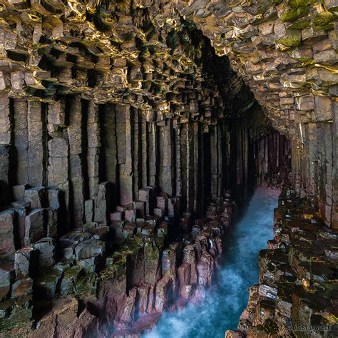 Fingal's Cave | Tides rush into the basalt columns that form… | Flickr