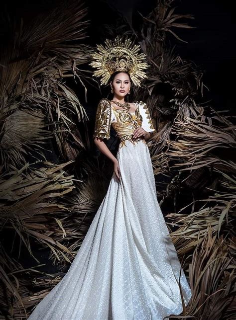 Binibining Pilipinas National Costume 2019 | Filipiniana dress, Filipino fashion, Modern ...