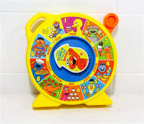 Sesame Street Elmo See and Say Number Toy for Kid 80s Kids - Etsy UK