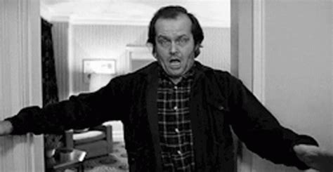 Jack Nicholson The Shining Gif