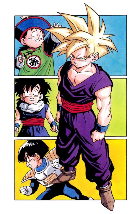 Gohan (when he's young. He was so great until the Buu saga. I feel like his character got so off ...