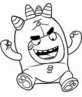Oddbods Coloring Pages  Free Printable For Kids sketch template