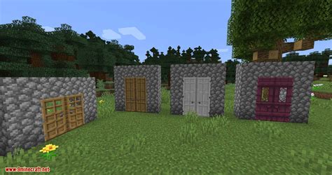 Dramatic Doors Mod 1.16.3/1.15.2 (Modern Era of Doors) - 9Minecraft.Net