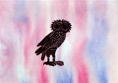 Athena's Owl - 100 Sacred Symbols