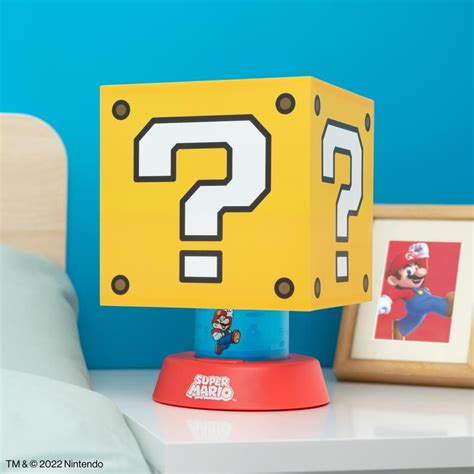 Super Mario Question Block Icon Lamp - World-8