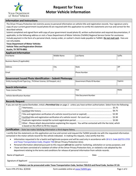 Texas Department Of Motor Vehicles Vehicle Titles And Registration Division 78779 | Webmotor.org