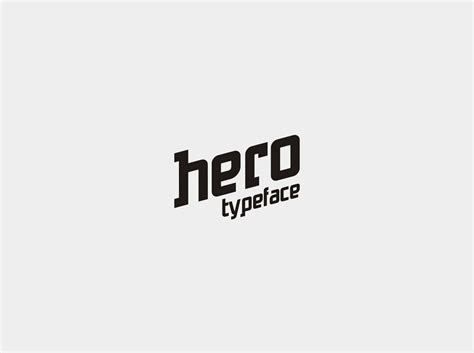 Hero Free Typeface