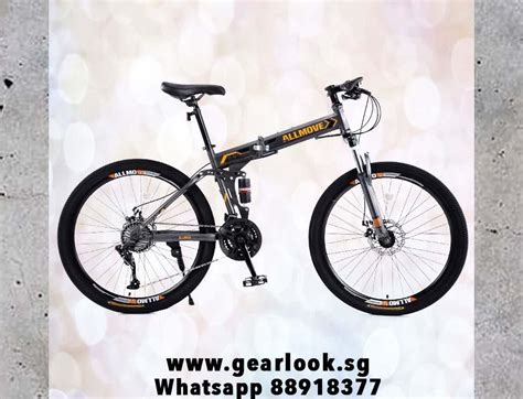 FULL SUSPENSION 26 inch 21 Speeds Foldable Mountain Bike MTB WhatsApp ...