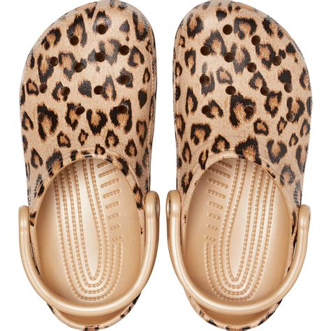 Crocs Adults' Classic Leopard Printed Clogs | Academy