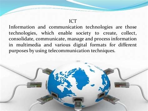 Information and communication technology:a class presentation