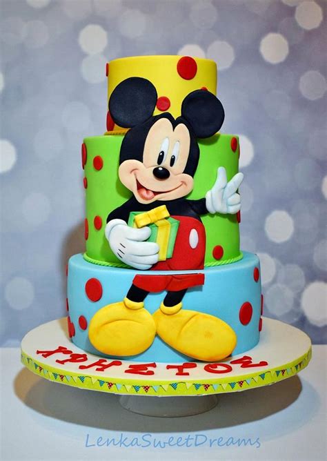 Mickey Mouse birthday cake. - Decorated Cake by - CakesDecor