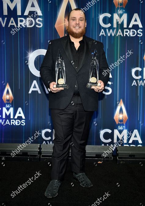 Luke Combs Poses Press Room Awards Editorial Stock Photo - Stock Image ...