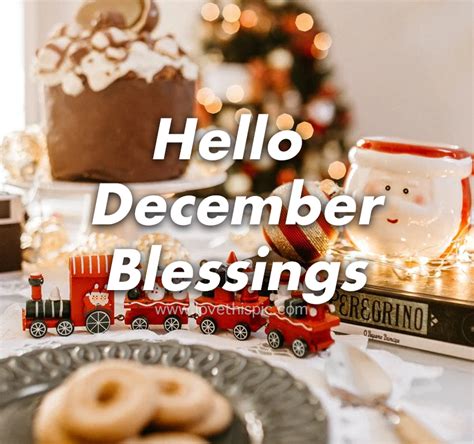 Holiday Hello December Blessings Pictures, Photos, and Images for ...