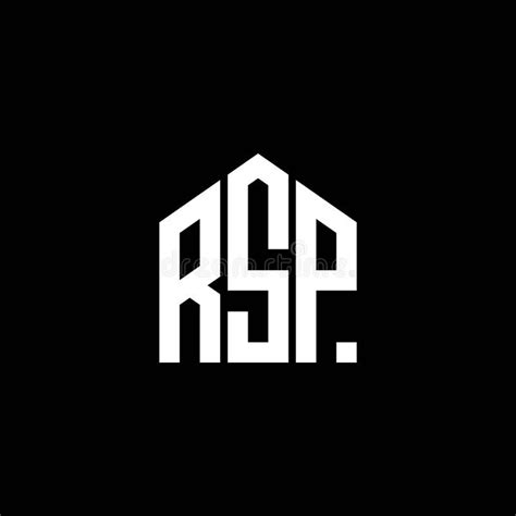 RSP Letter Logo Design on BLACK Background. RSP Creative Initials Letter Logo Concept. RSP ...