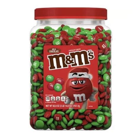 M&M'S Milk Chocolate Holiday Candy (62 Ounce), 1 unit - Kroger